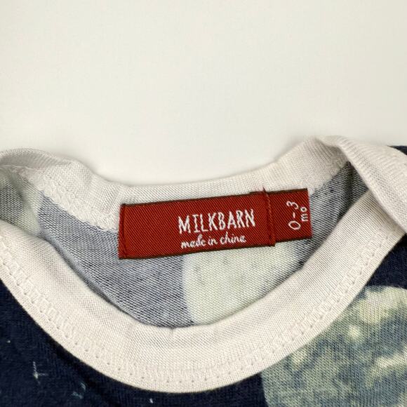 MilkBarn Bamboo Galaxy Print Sleep Gown - Picture 4 of 6